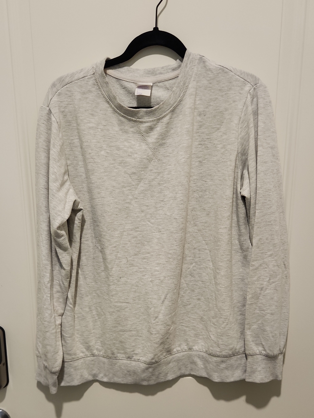 Stars Above Heather Gray Crewneck Sweatshirt - Large